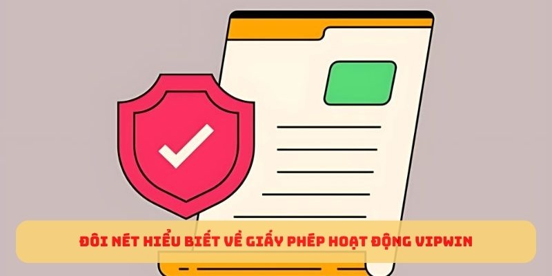 Đôi nét hiểu biết về giấy phép hoạt động Vipwin