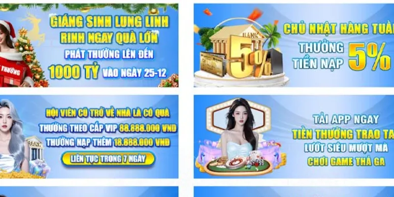 Sòng bài Vipwin có nhiều chương trình khuyến mãi tri ân khách hàng